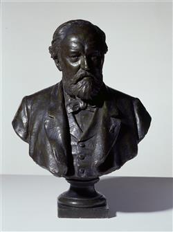Buste d'Adolphe Sax (1814-1894) | Millet de Marcilly, Edouard-François