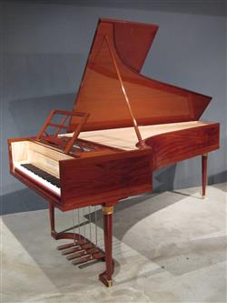 Fac-similé du piano à queue Erard (E.986.8.1, Musée de la musique, Paris)