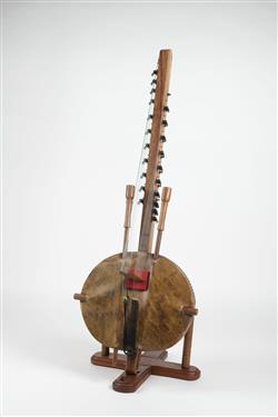 Harpe à chevalet "kora" chromatique | Atelier de l'abbaye de Keur Moussa