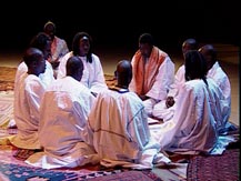 Nuit soufie. Déclamations de Khassaïdes de Serigne Touba par des Mourides (Sénégal) | Les Mourides de Touba