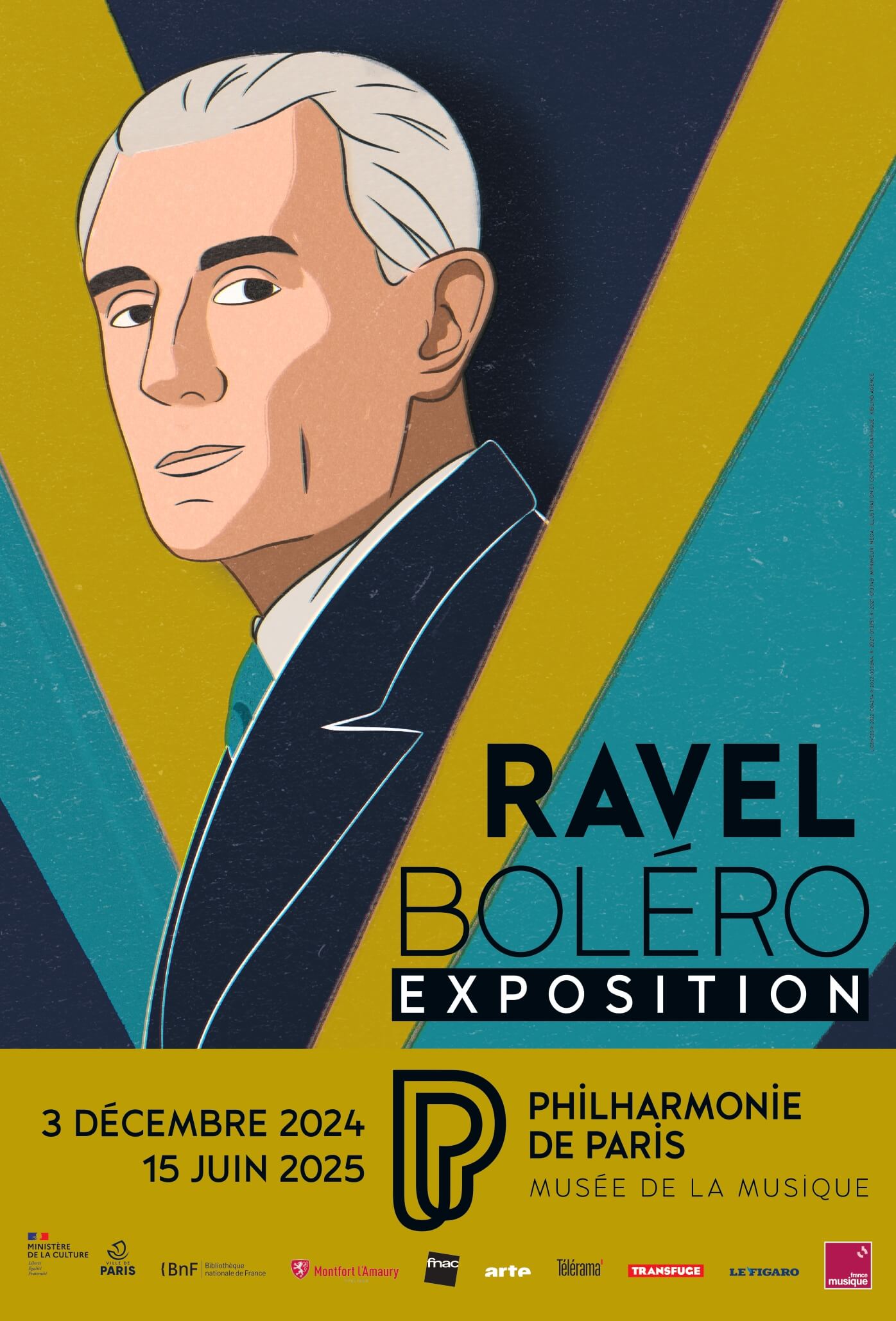 Exposition Ravel Boléro au musée de la musique de la Philharmonie de Paris du 3 décembre 2024 au 15 juin 2025