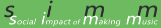 Logo SIMM (Social Impact of Making Music)