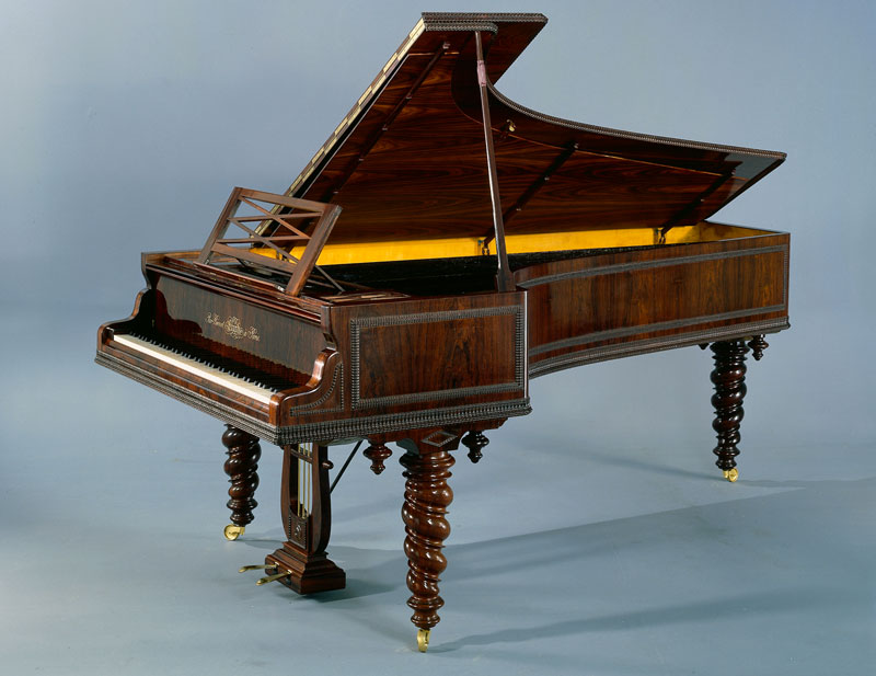Piano à queue, Maison Erard, Paris, 1844 - Musée de la musique